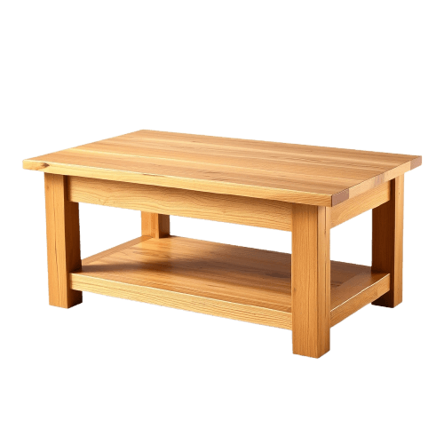 Rustic Pine Coffee Table