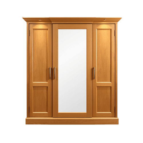 Mirror Hinged Wardrobe