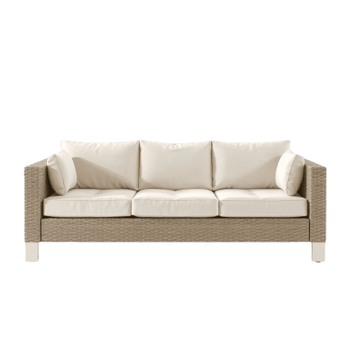 Savannah Patio Sofa – Beige